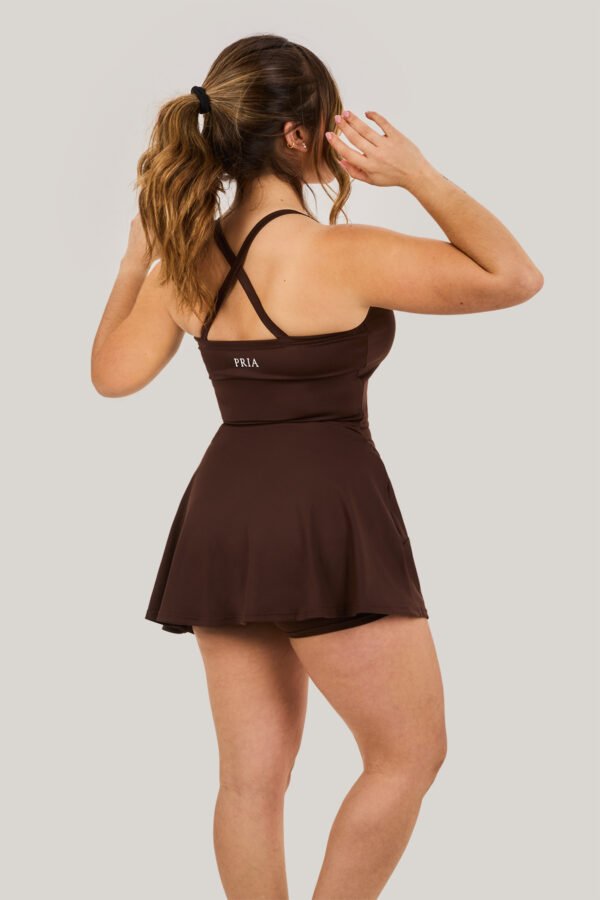 Chic Dress - Brown, S