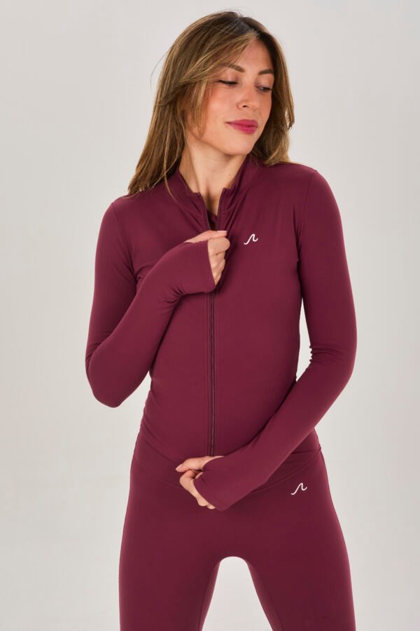 Jacket - Burgundy, L