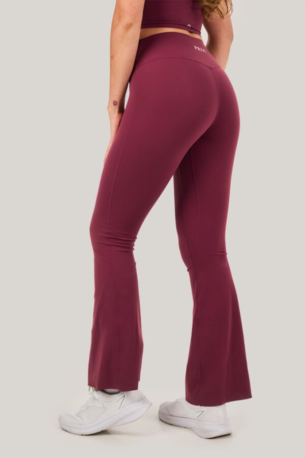 Flared Pants - Burgundy