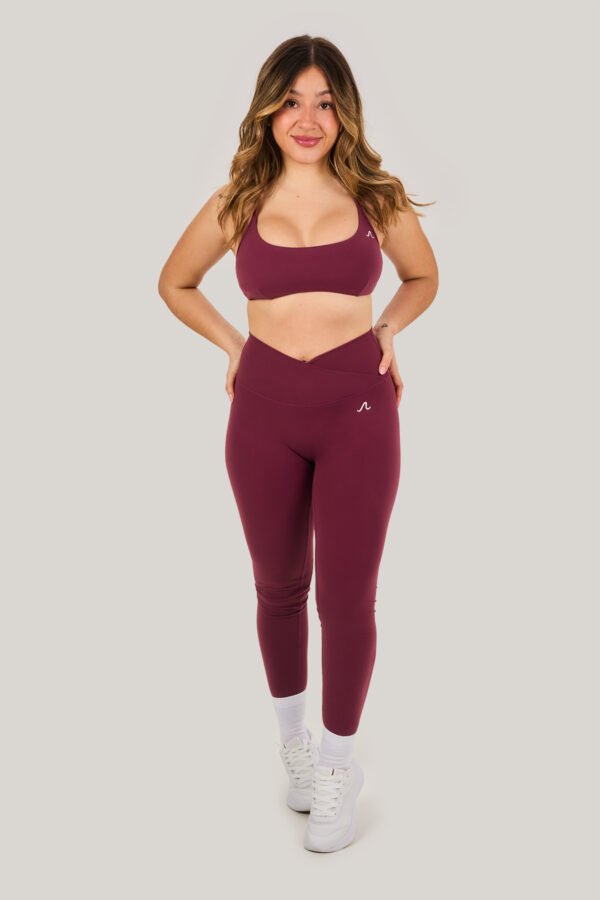 Leggings - Burgundy, L